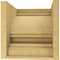 Ekena Millwork 10"W x 10"D x 10"H Wide Diane Rough Cedar Woodgrain TimberThane Corbel, Primed Tan CORUR10X10X10DIARCPR - alternate 5